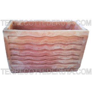 cassetta onde terracotta