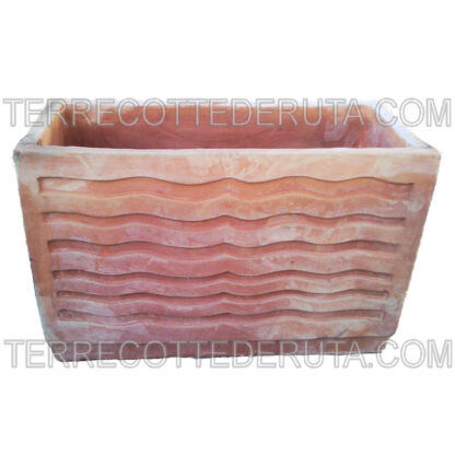 cassetta onde terracotta