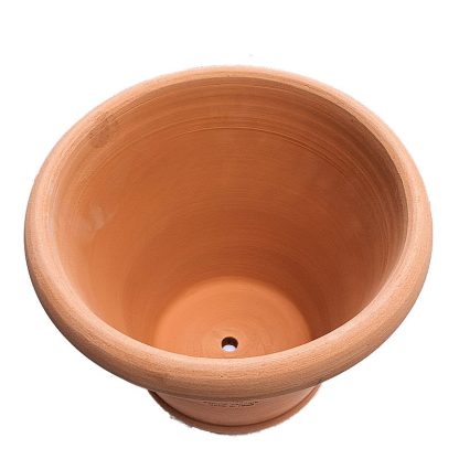 Articolo 10928 vaso doppio bordo liscio cm.28x21H - immagine 2
