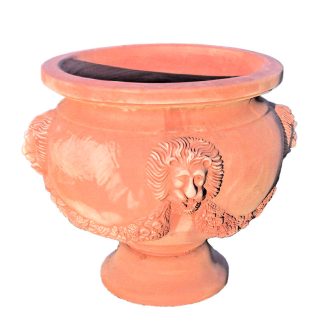 Articolo 30050 calice leone in terracotta
