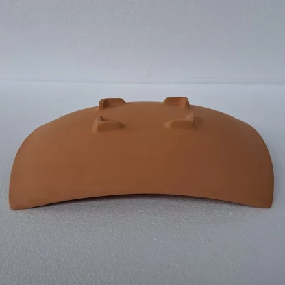 Centrotavola vela semilavorato in terracotta - immagine 2