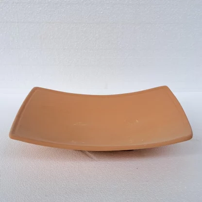 Centrotavola vela semilavorato in terracotta