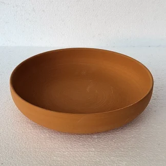 Ciotola bassa semilavorato terracotta