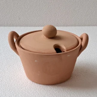 Formaggiera semilavorato terracotta