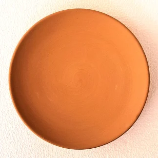 Piatto disco semilavorato terracotta da parete